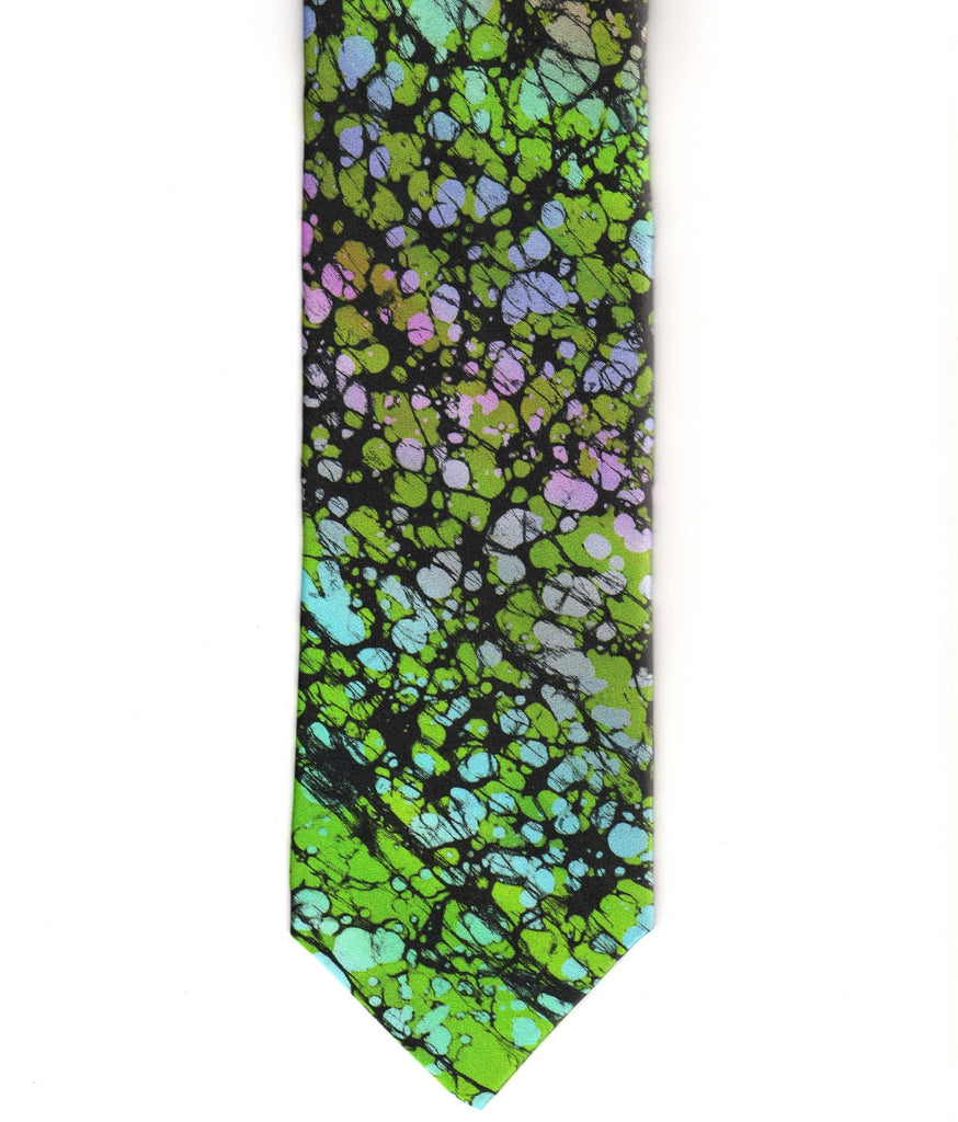 Multi Green Tie